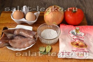 Салат из кальмаров и помидоров рецепт с фото очень вкусный Салат из кальмаров и помидоров рецепт с фото очень вкусный