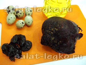 Салат из свеклы рецепт с черносливом Салат из свеклы рецепт с черносливом