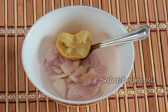 замариновать лук
