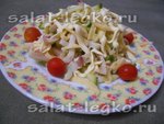 Салат из кальмаров