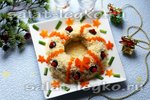 Салат «Новогодний венок»