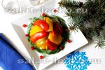 Новогодний салат «Пёстрый шарик»