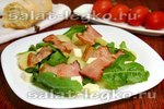 Рецепт итальянского салата с беконом