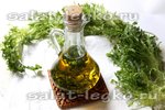 Салатная заправка с базиликом и укропом