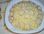 Салат с ананасом и сыром