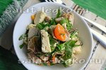 Салат с курицей и адыгейским сыром