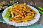 Салат с ветчиной и маринованными огурцами