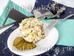 Оливье с замороженными огурцами
