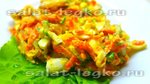 Салат с морковью и луком «Обжора»
