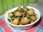 Как замариновать шампиньоны