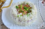 Салат «Морская фантазия» с семгой