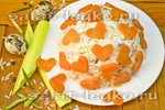 Рыбный салат с рисом на день Святого Валентина