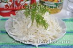 Салат из редьки и капусты