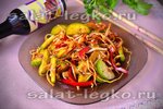 Салат из капусты и огурцов по-корейски