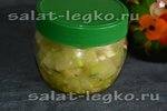 Салат из кабачков с кунжутом на зиму