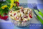 Салат с курицей и болгарским перцем