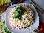 Салат из анчоусов в шубке