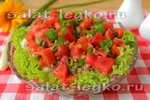 Салат с консервированным тунцом и рисом