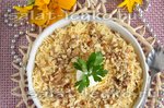 Салат с курицей и орехами "Королевский"