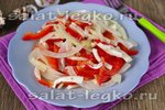 Салат из кальмаров и сладкого перца