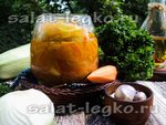Салат из кабачков с луком и морковью на зиму