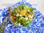 Салат "Пражский" с куриным мясом
