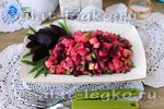 Салат из сельди со свёклой и горчично-яичной заправкой