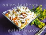 Рыбный салат с рисом