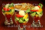 Салат-коктейль с цветной капустой