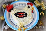 Салат "Петушок"с картошкой фри