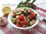 Салат с брынзой и помидорами