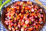 Винегрет классический с горошком