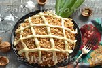 Салат «Ананас» с курицей и грецкими орехами