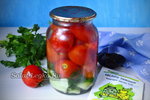 Маринованные помидоры с лимонной кислотой на зиму