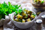 Маринованные баклажаны быстрого приготовления