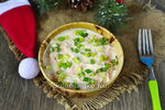 Самый вкусный салат с печенью трески