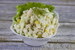 Салат с мясом криля