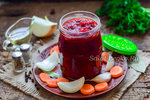 Заправка для борща из свеклы на зиму