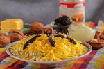 Салат "Черный принц" с курицей и черносливом