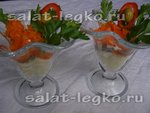 Салат – коктейль из сельди «Кольцо Сатурна»