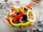 Салат с морепродуктами