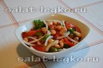 Легкий фасолевый салат